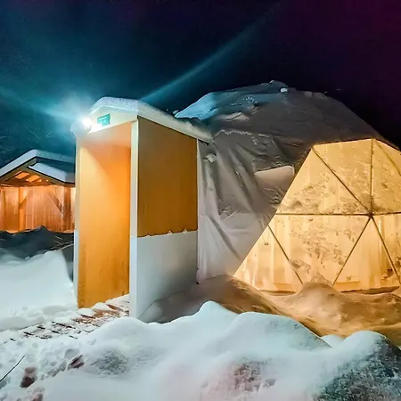 G-4 Gramping Sauna 白馬森のわさび農園 Hakuba Exterior photo