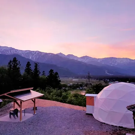 G-4 Gramping Sauna 白馬森のわさび農園 Hakuba Exterior photo