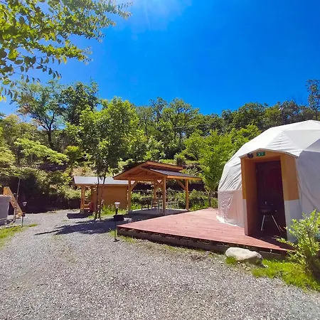 G-4 Gramping Sauna 白馬森のわさび農園 Hakuba Exterior photo