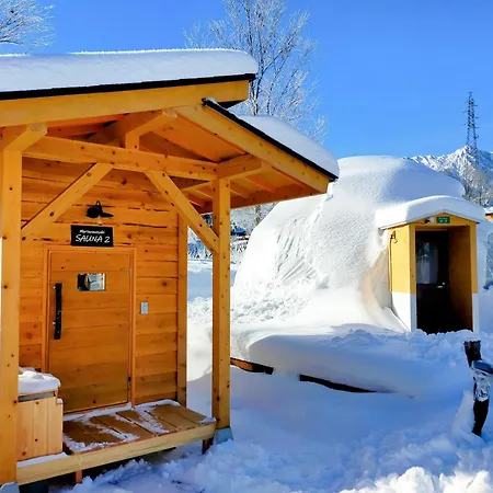 G-4 Gramping Sauna 白馬森のわさび農園 Hakuba Exterior photo