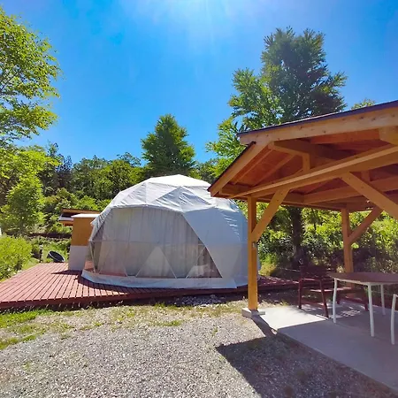G-4 Gramping Sauna 白馬森のわさび農園 Hakuba Exterior photo