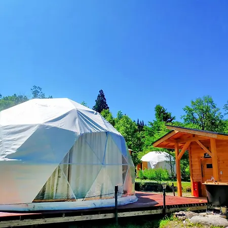 G-4 Gramping Sauna 白馬森のわさび農園 Hakuba Exterior photo