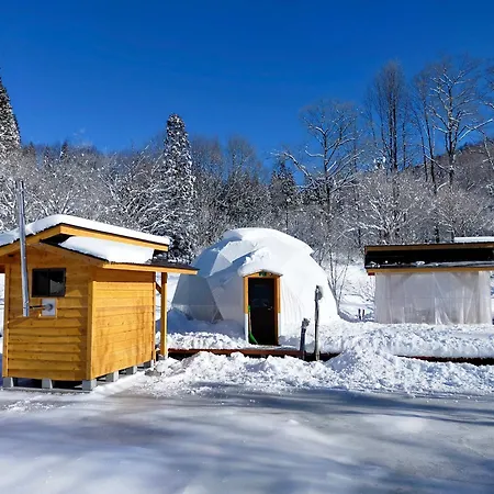 G-4 Gramping Sauna 白馬森のわさび農園 Hakuba Exterior photo