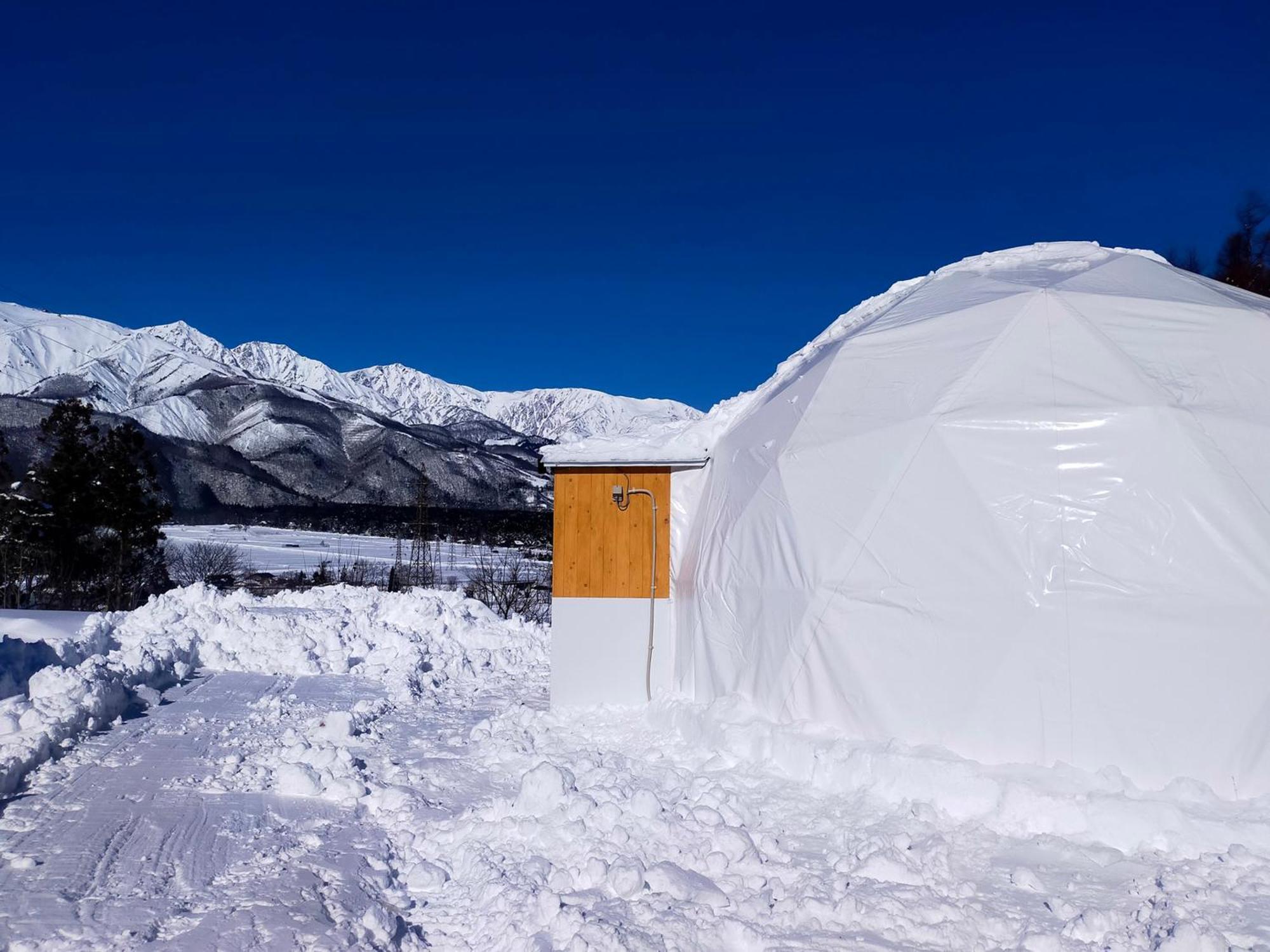 G-4 Gramping Sauna 白馬森のわさび農園 Luxury tent Hakuba