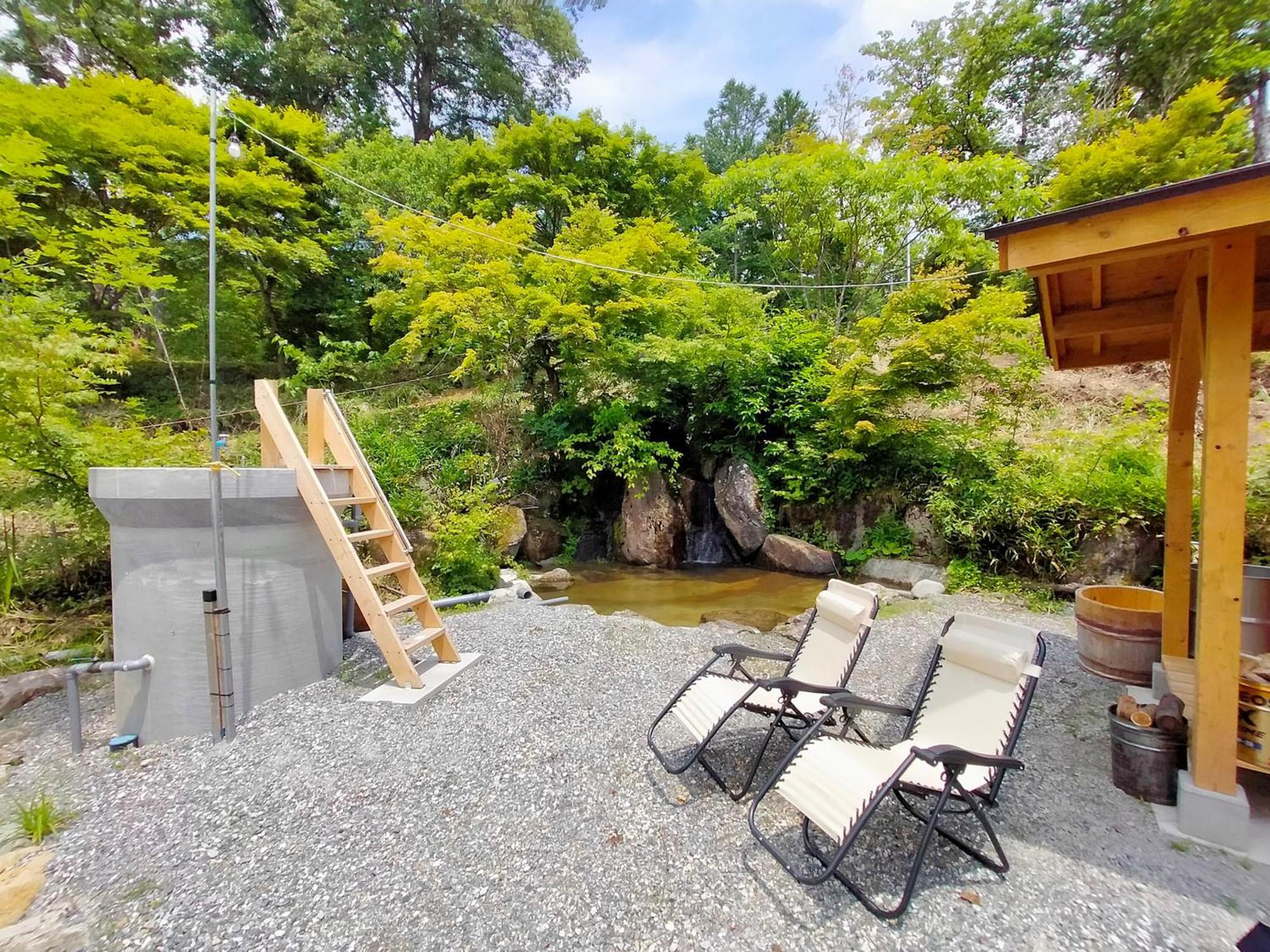 G-4 Gramping Sauna 白馬森のわさび農園 Luxury tent