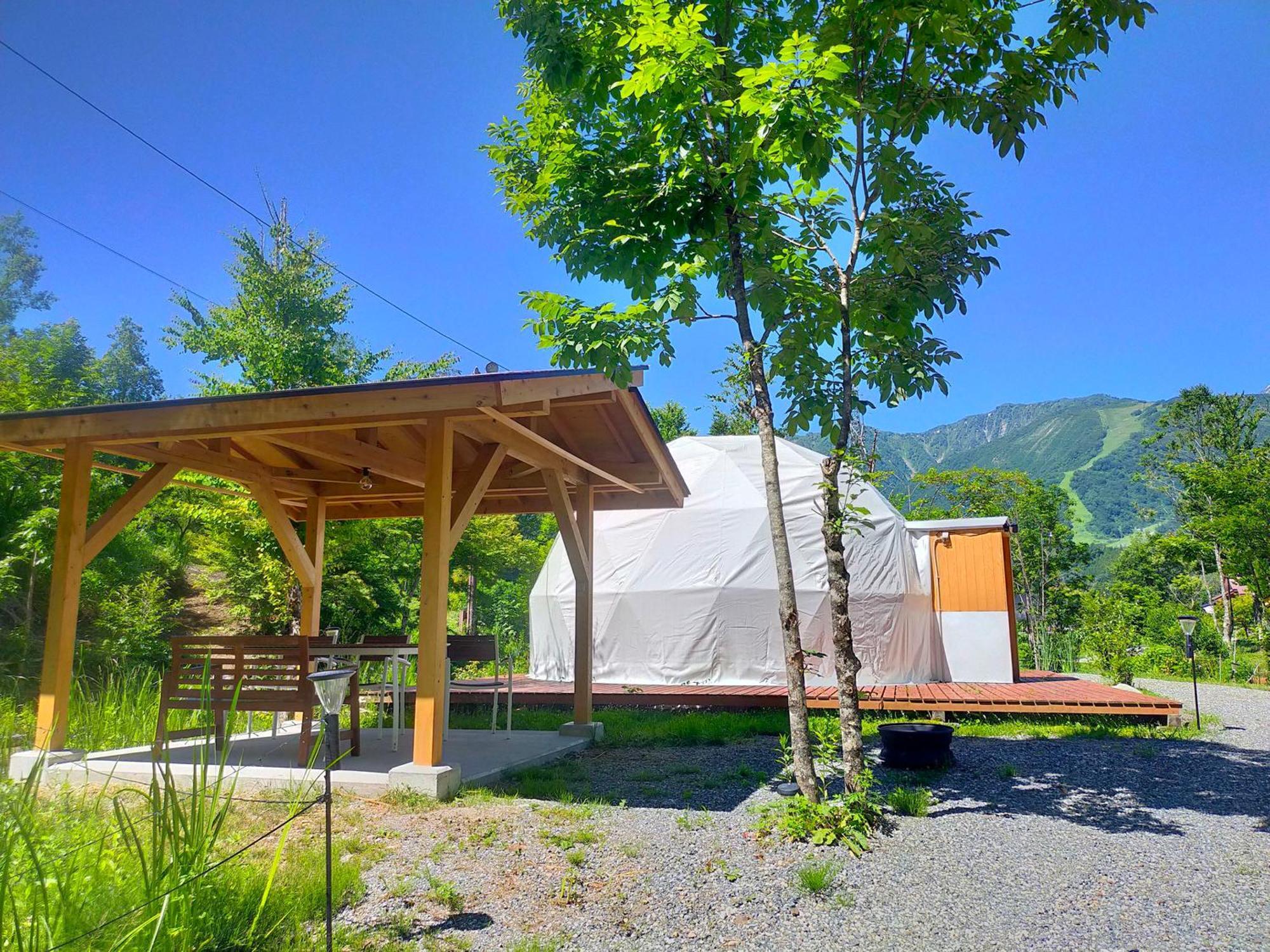 G-4 Gramping Sauna 白馬森のわさび農園 Luxury tent