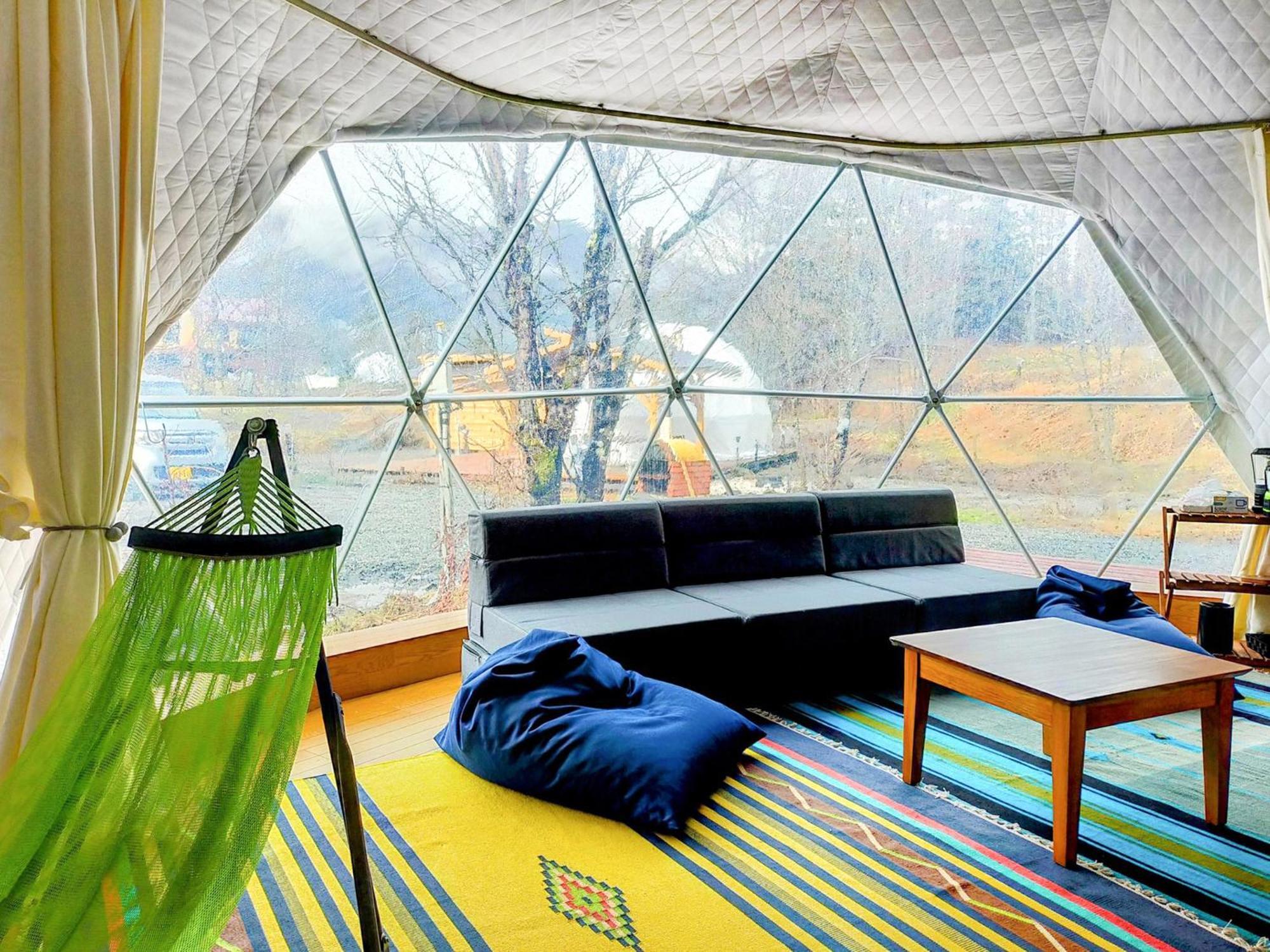 G-4 Gramping Sauna 白馬森のわさび農園 Luxury tent Hakuba