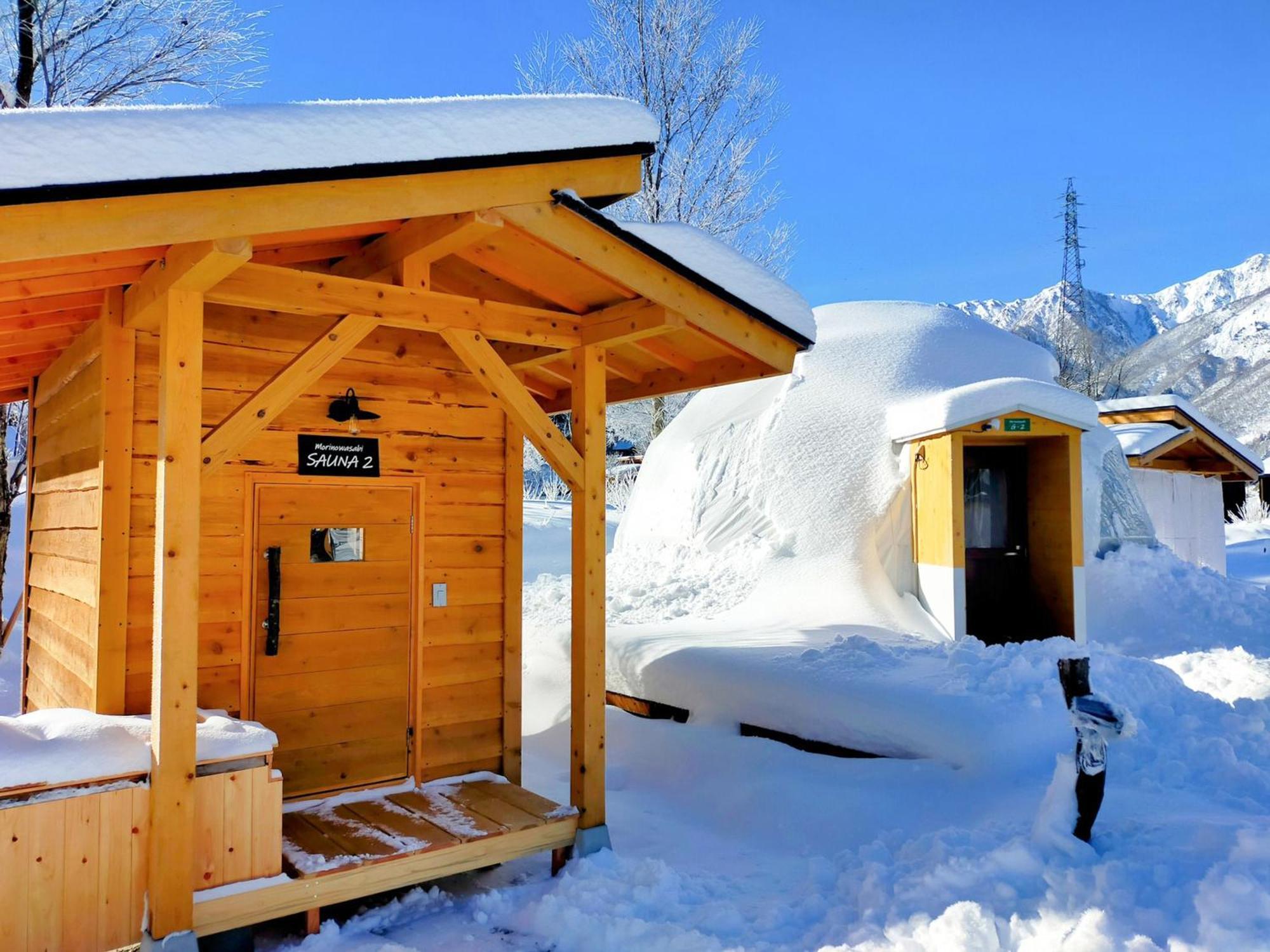 G-4 Gramping Sauna 白馬森のわさび農園 Luxury tent