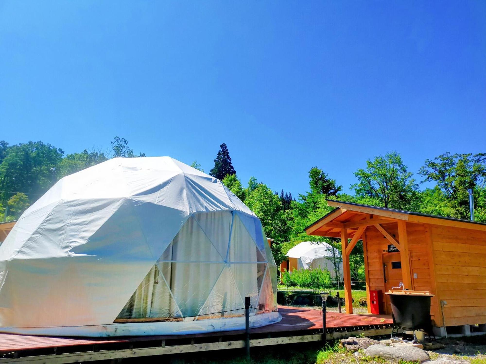 G-4 Gramping Sauna 白馬森のわさび農園 * Hakuba
