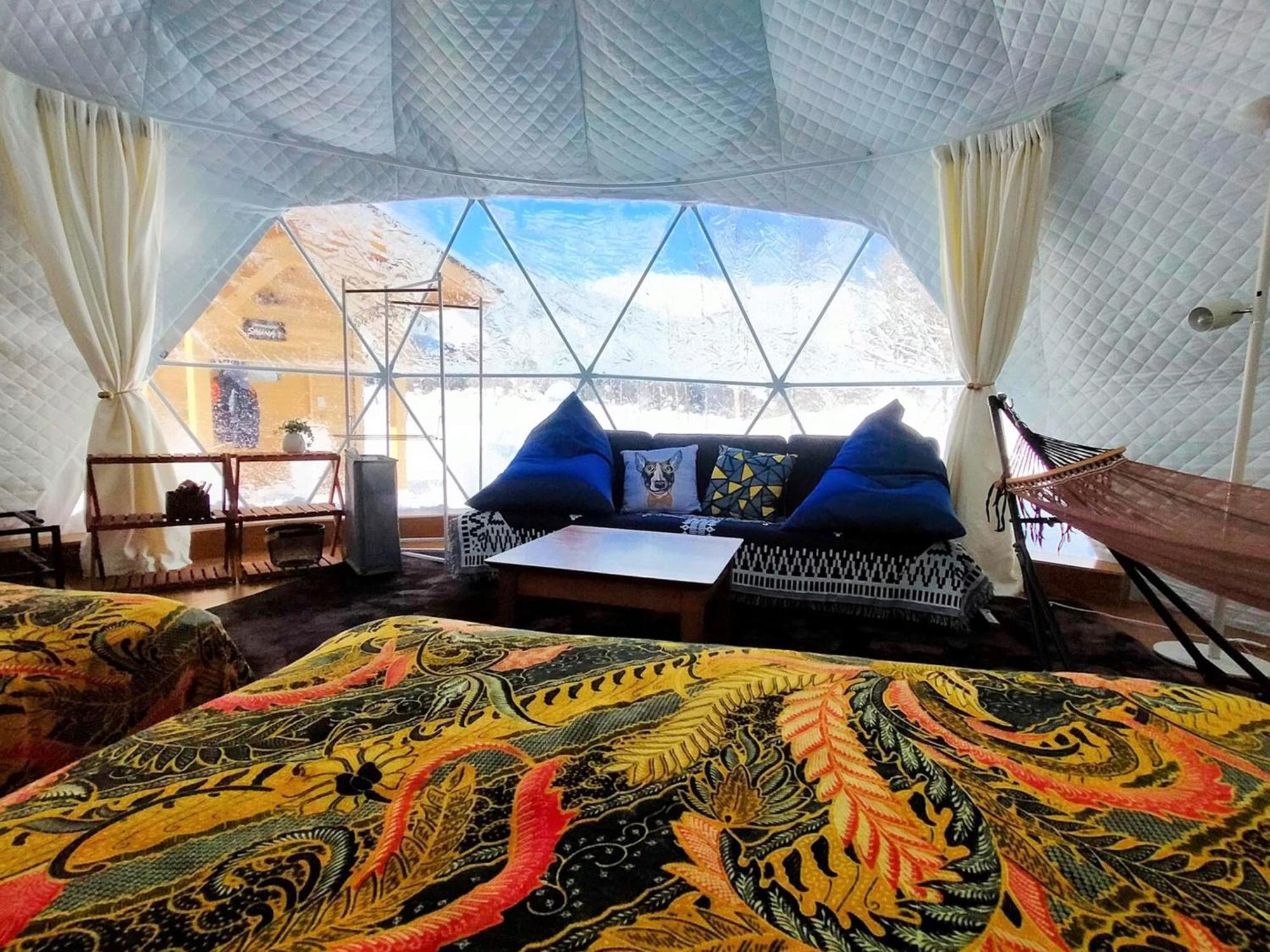 G-4 Gramping Sauna 白馬森のわさび農園 Luxury tent Hakuba